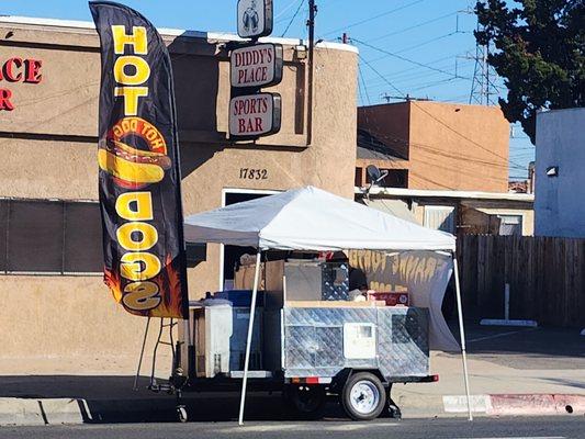 Look out for this cart. That's where the secret ingredients happen.