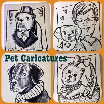 We even caricature Fur babies