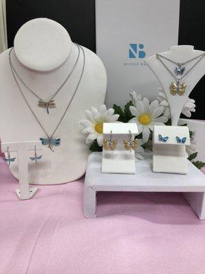 Nicole Barr~exquisite enameled sterling jewelry