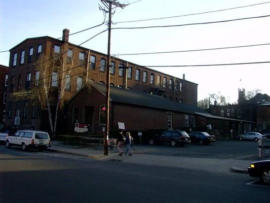 Side of Somatic Systems headquarters, in Northampton, Massachusetts