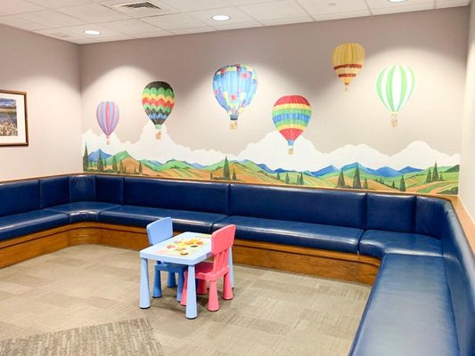 Harleysville office well waiting room