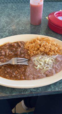 Carne Guisada Plate