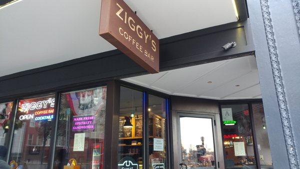 Ziggy’s Coffee Bar in Boston