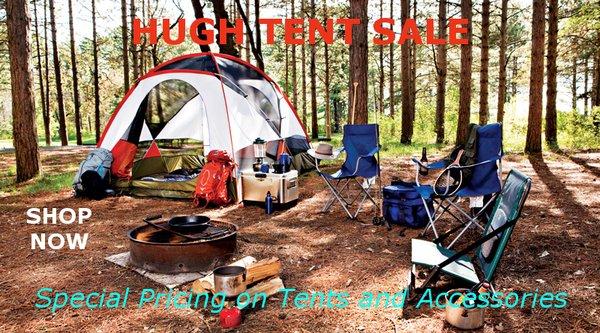 Save on Camping Equipment