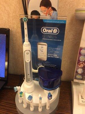 Free toothbrush when you start treatment.