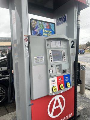 Clean gas pump