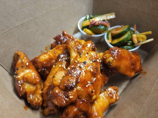 wings- spicy korean