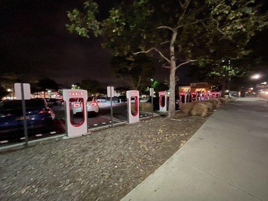 20 Superchargers.