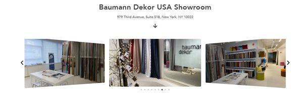 OUR SHOWROOM IN THE HEART OF NEW YORK