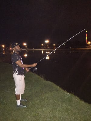 Fishing at 1Am