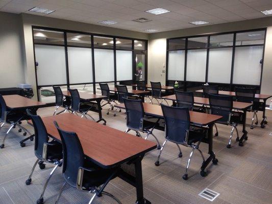 The Green Lab is perfect for board meetings, trainings, or brainstorming sessions.