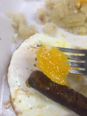 This place always sucks. You order over easy eggs and get chunks of yolk