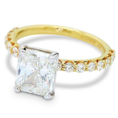 Diamond Engagement Ring Designed by Ascencio