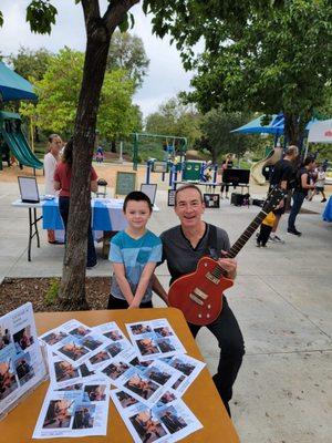 Had fun this morning at the Blue Ridge Academy Vendor Fair where I met lots of new students and their parents.