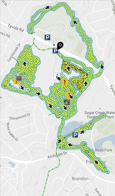 MTB Project Basic Trail Map