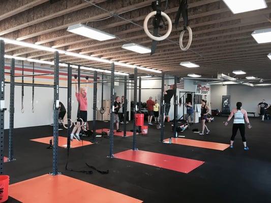 Every class is coached by at least one CrossFit certified instructor.  Why pay a personal trainer when you can get it here!