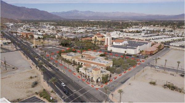 DropBy Office is located in the Cathedral city arts and entertainment district.