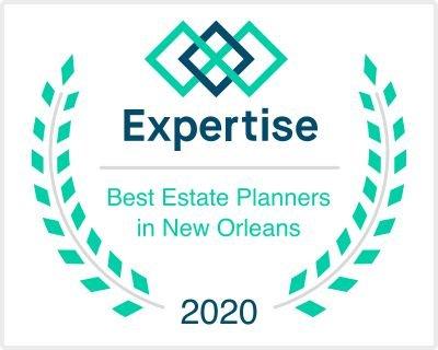 Awarded Best Estate Planners in New Orleans 2020 by Expertise.com