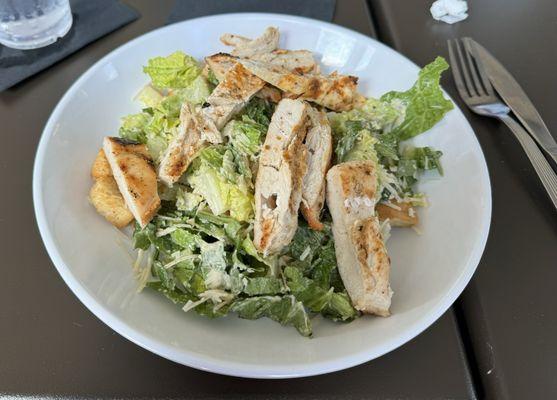 Side Salad with Blackened Chicken