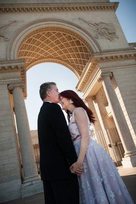 Iconic shot at the Legion of Honor