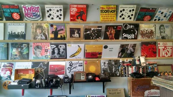 Record wall