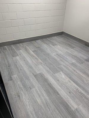 interview room - new floor tile