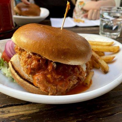 Buffalo chicken sandwich