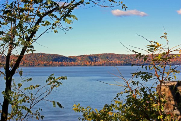 Our great river view, one of the reasons we love Ossining!