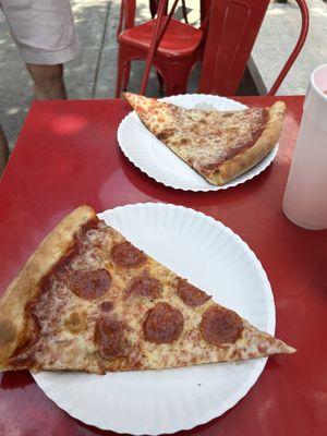 Yummy pizza!!! Huge slices!!