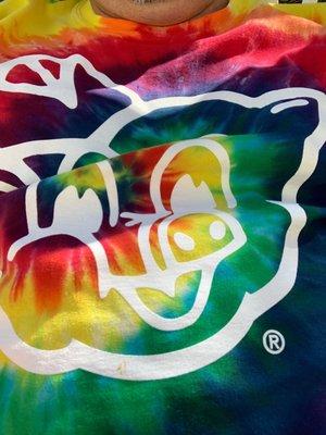 Tie Dye pig shirt