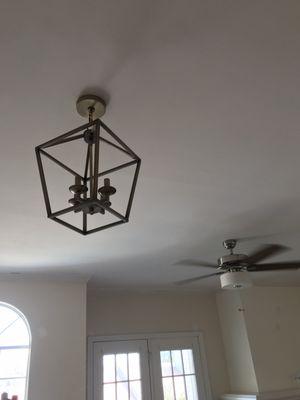 New living room chandelier