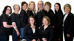 Our staff who have all been at Valley Creek Family Dentistry for 10+ years!