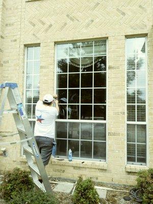 Replacing the window.