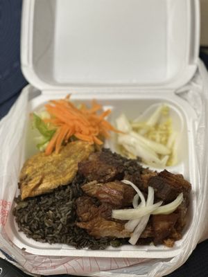 Griot with black rice