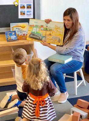 Story time at Play Street Museum