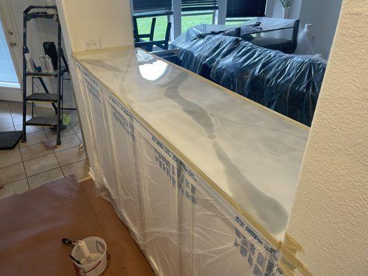 Kitchen Epoxy makeover