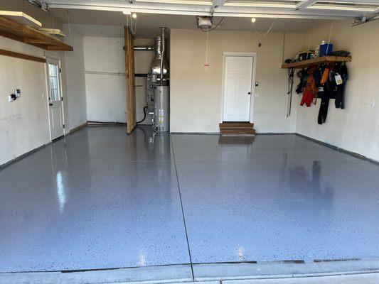 Garage floor