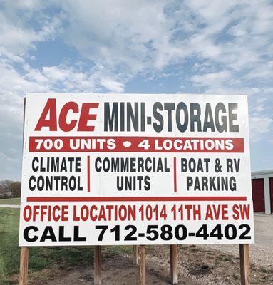 Self storage , locally owned. Open 24 hours. Call today!