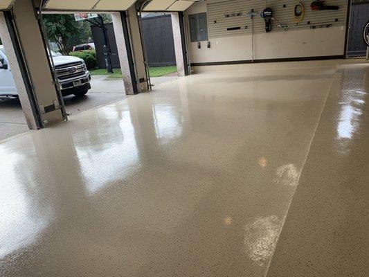 Epoxy floor