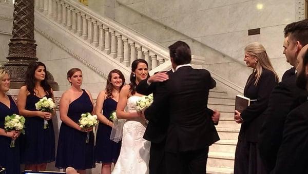 Tying the knot at City Hall!