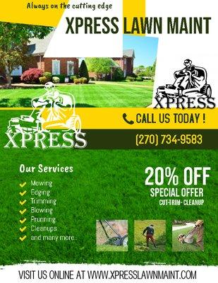 Xpress Lawn Maintenance