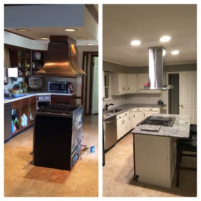 Kitchen Remodel Before & After