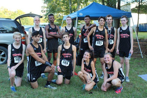 2017 Cross Country Team - Boys finished 2nd in the state!  Congrats!