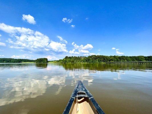 5.30.22 -- canoeing for free!