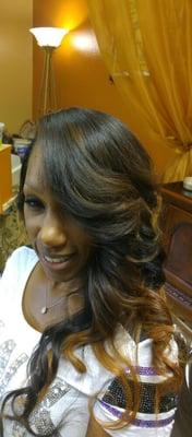 Full sew in custom color