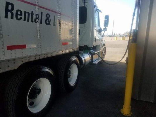 Gassing up for a haul across the Southwest! We service TX, NM, & AZ!