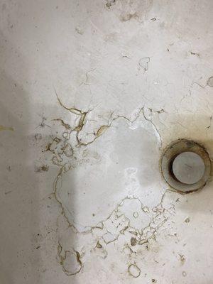 Bathroom sink is nasty