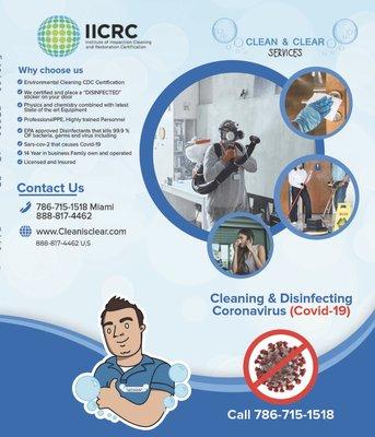 Disinfection services