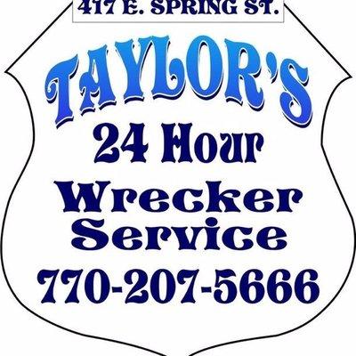 Taylor's 24hr Wrecker service