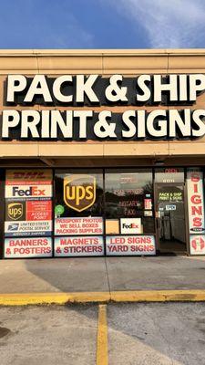 Your very own Pack & Ship Mail Center